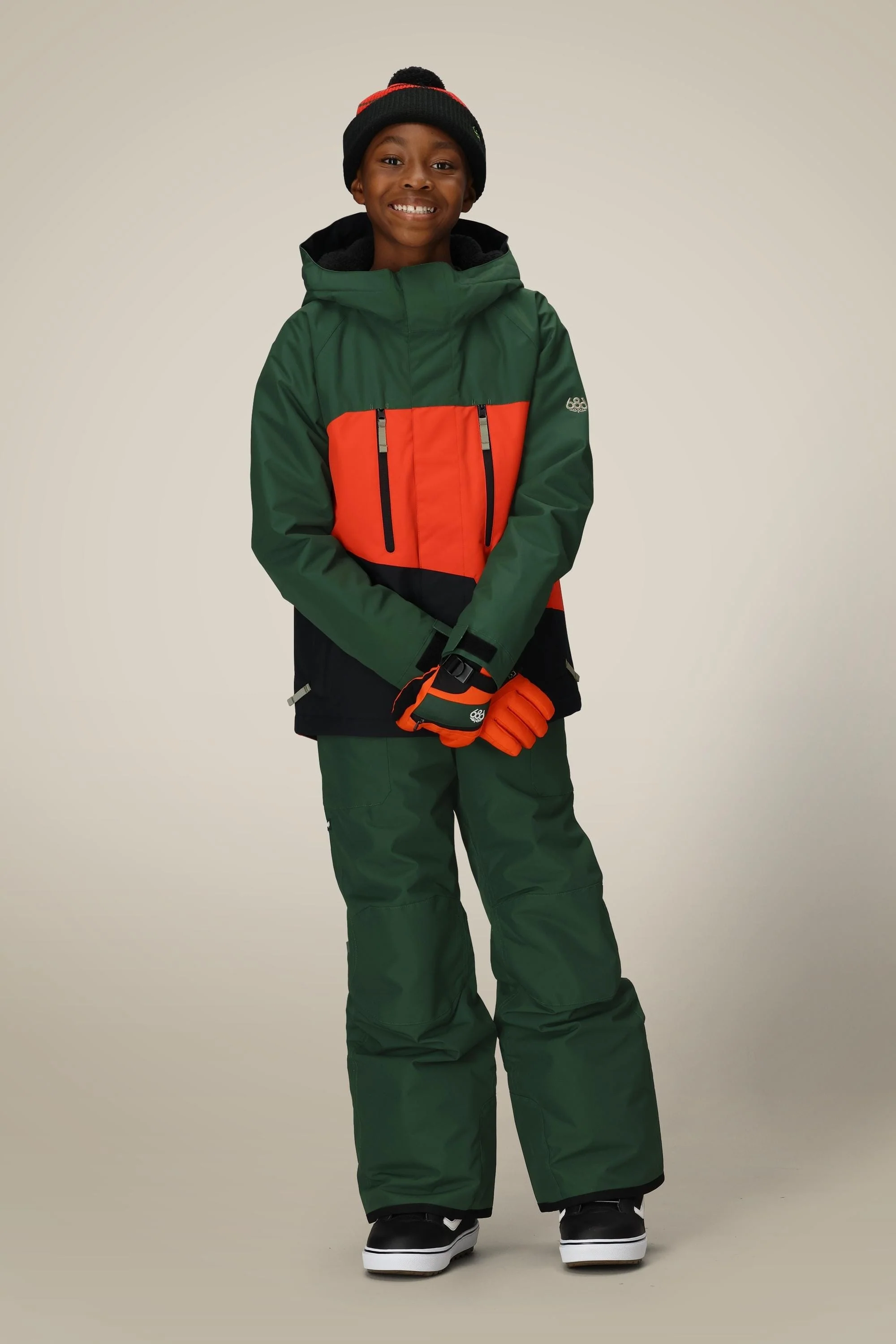 686 Boys' Frontier™ Insulated Bib - Image 6
