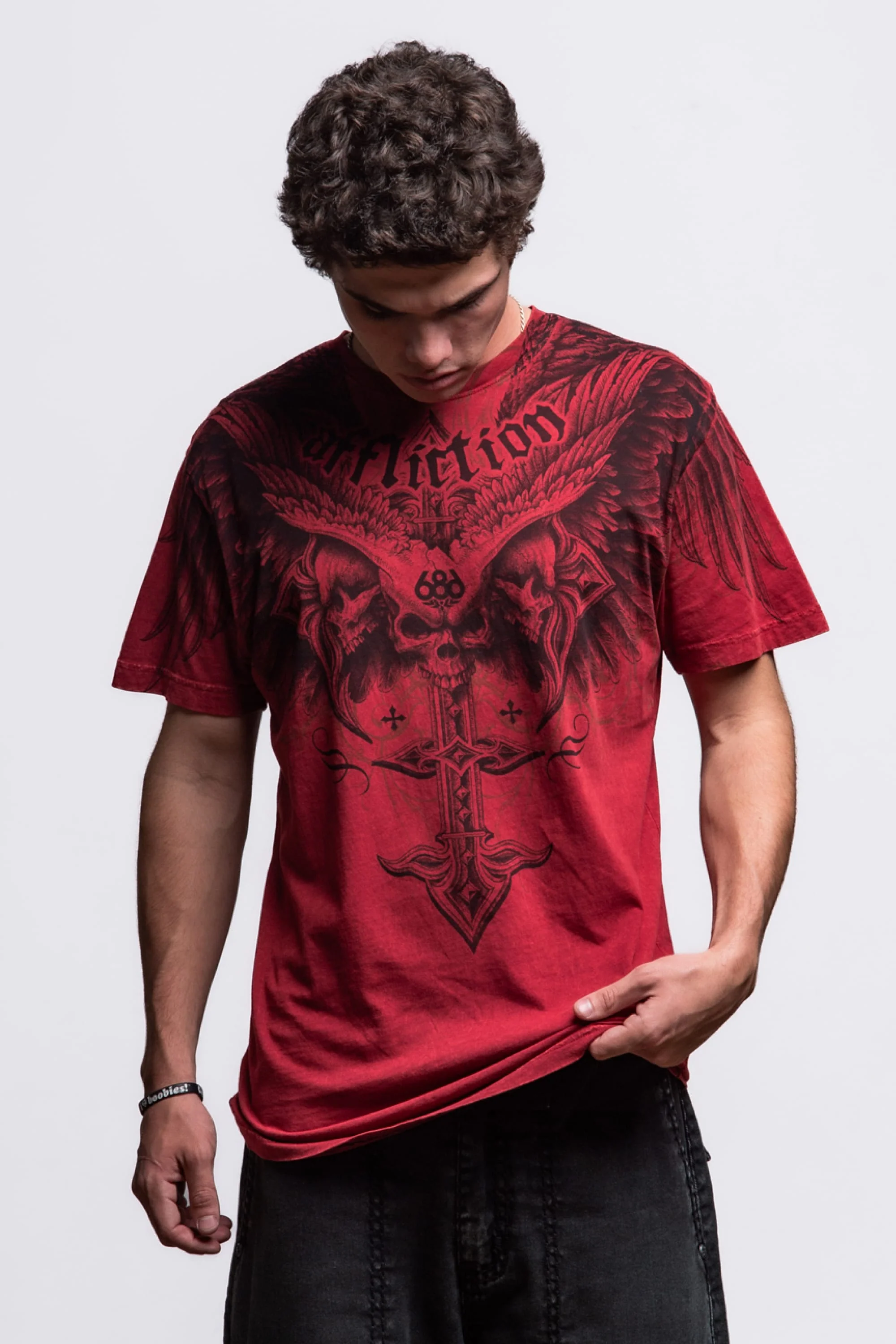 686 Affliction Death Eyes SS Tee - Image 5