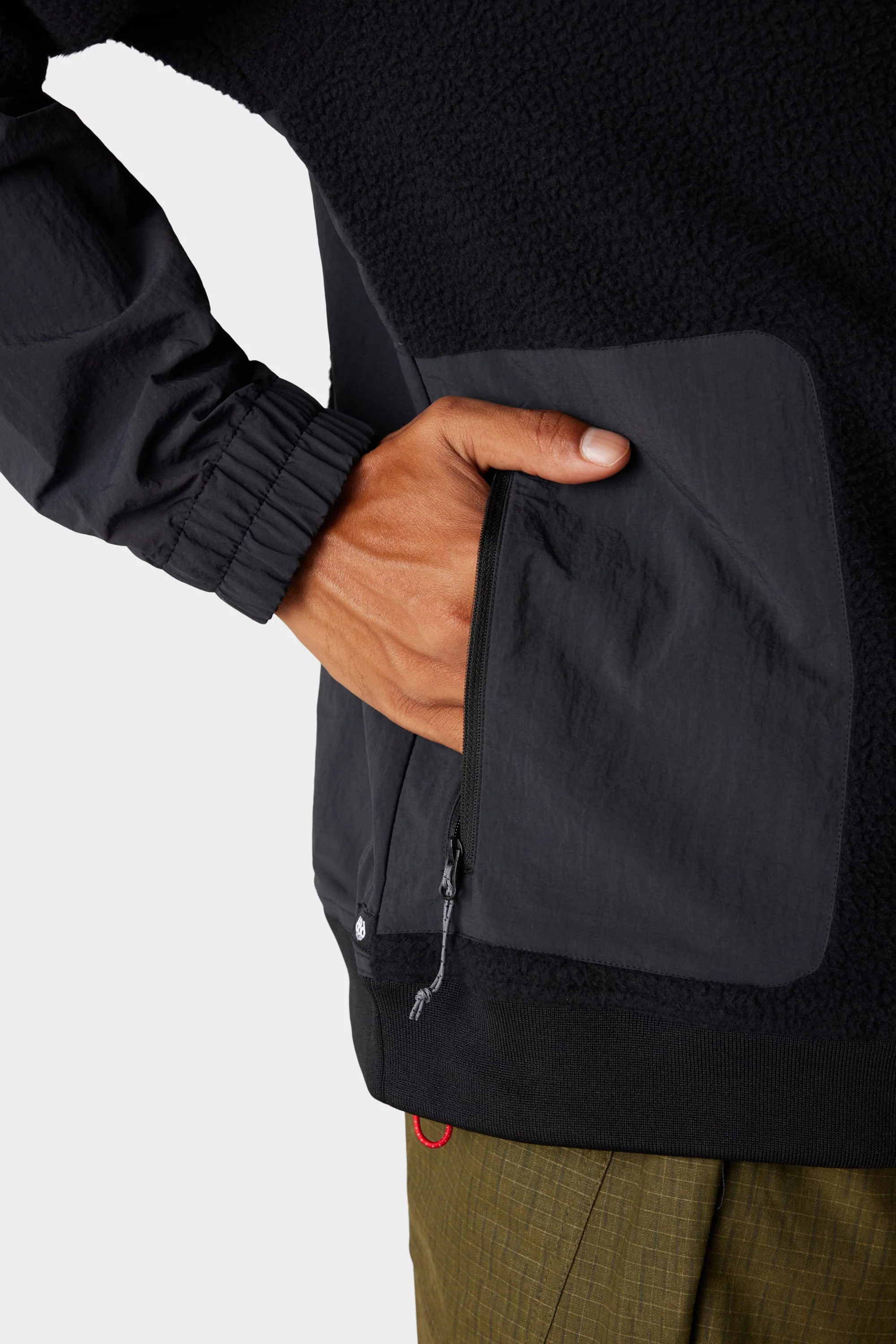 686 Men's Buttermilk Sherpa Crew - Image 4