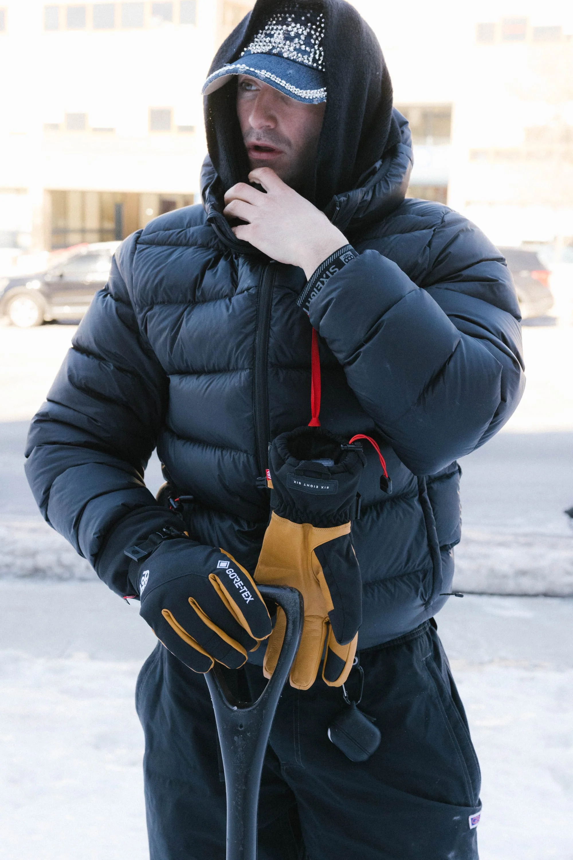 686 Men's GORE-TEX Leather Linear™ Glove - Image 8