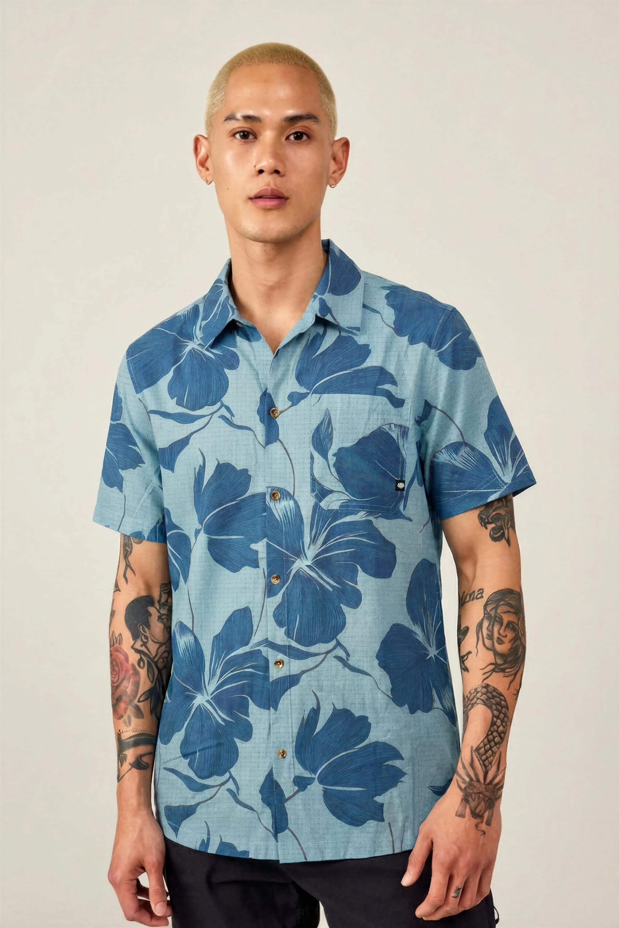 686 Men's Nomad Perforated Button Down Shirt - Image 16