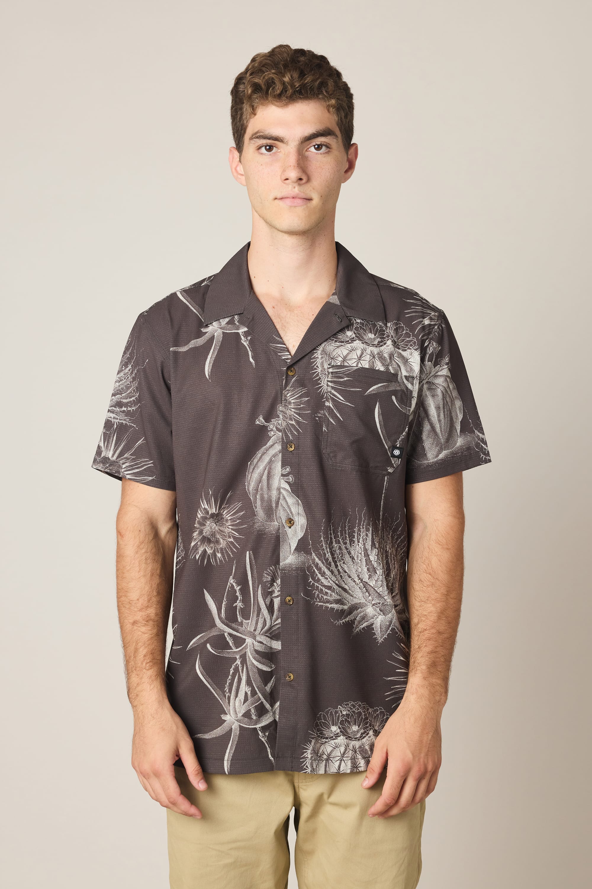 686 Men's Nomad Perforated Button Down Shirt - Image 4