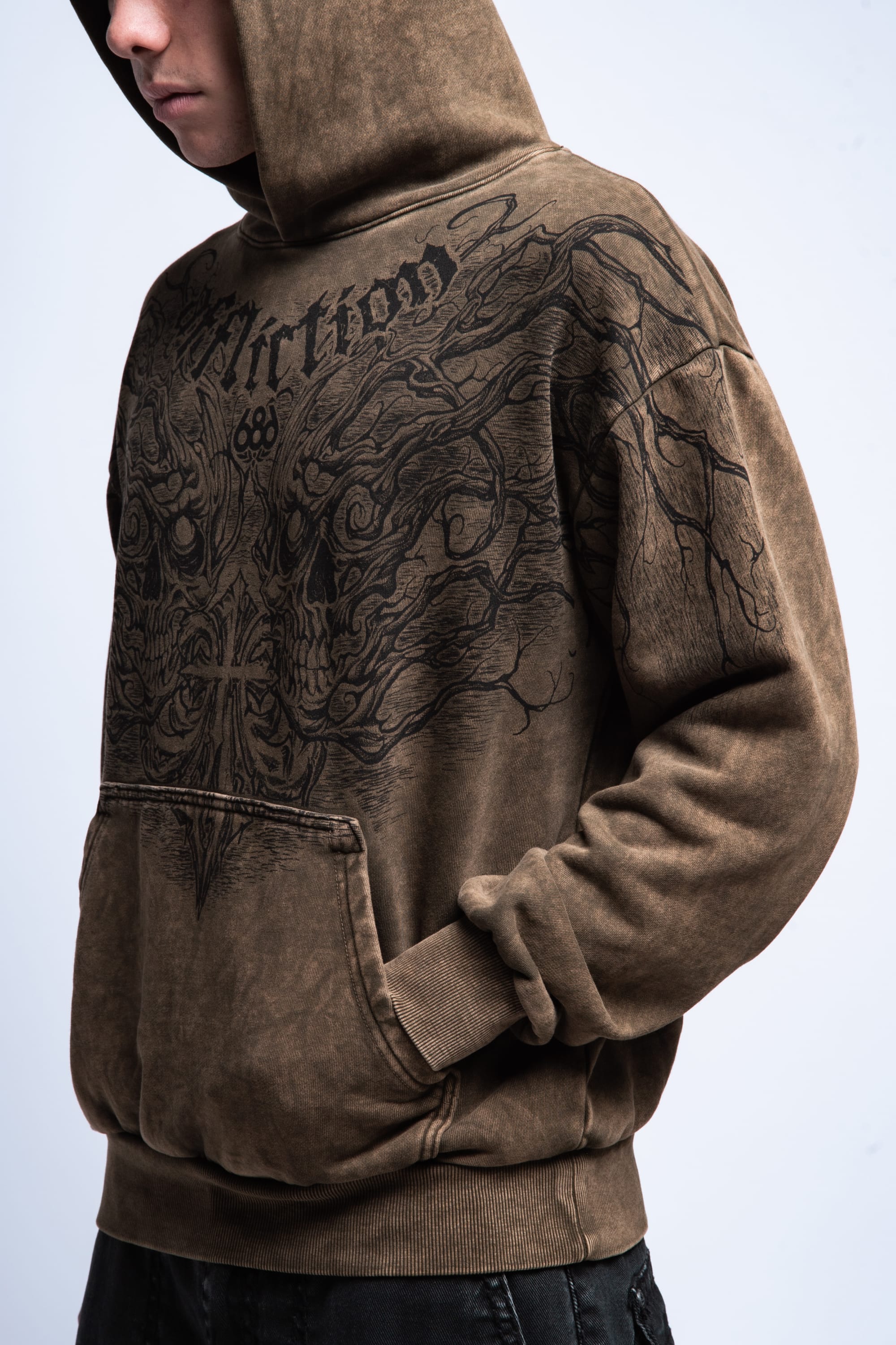 686 Affliction Natural Rot Pullover Hoody - Image 4