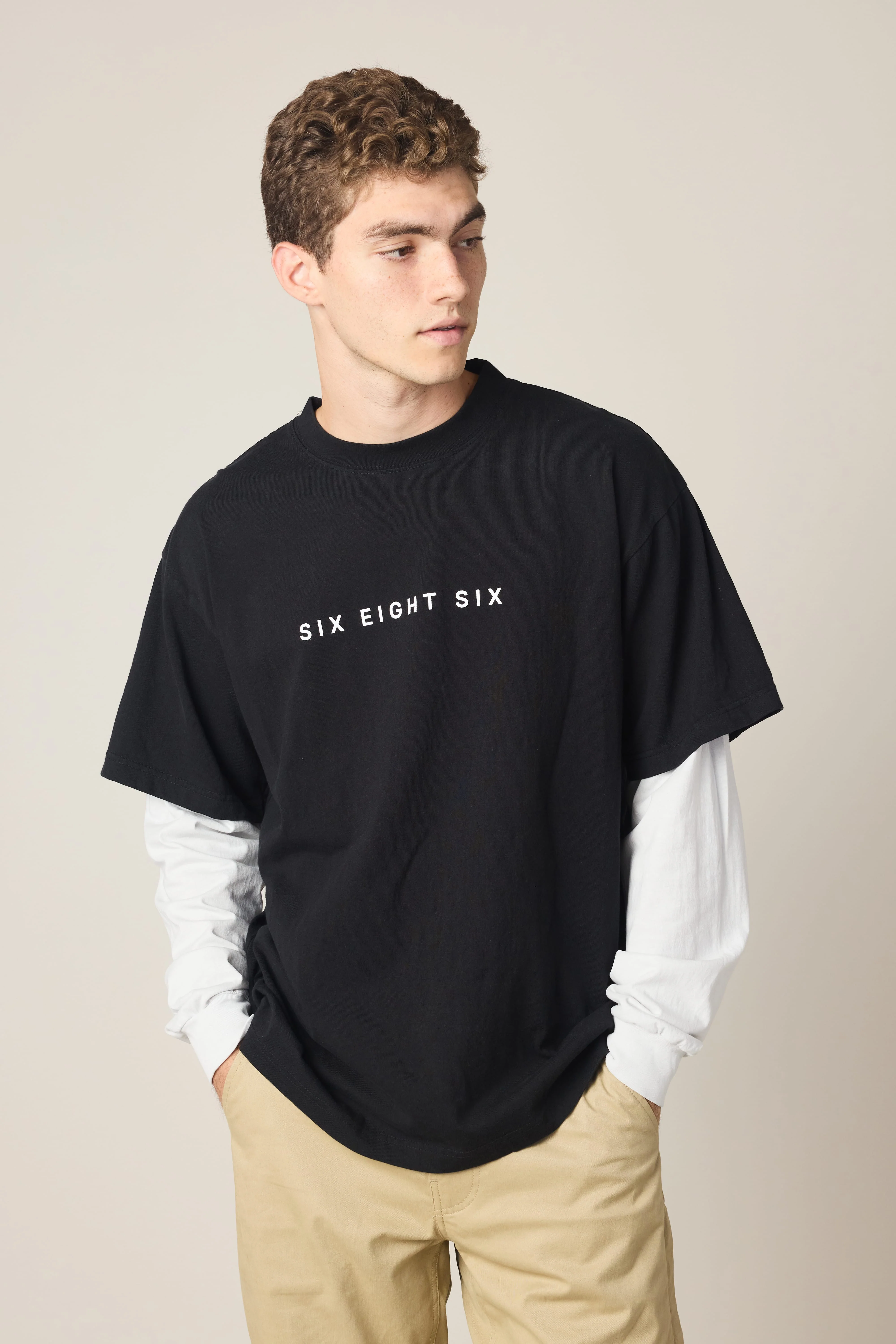 686 Wordmark Relaxed 2fer LS Tee
