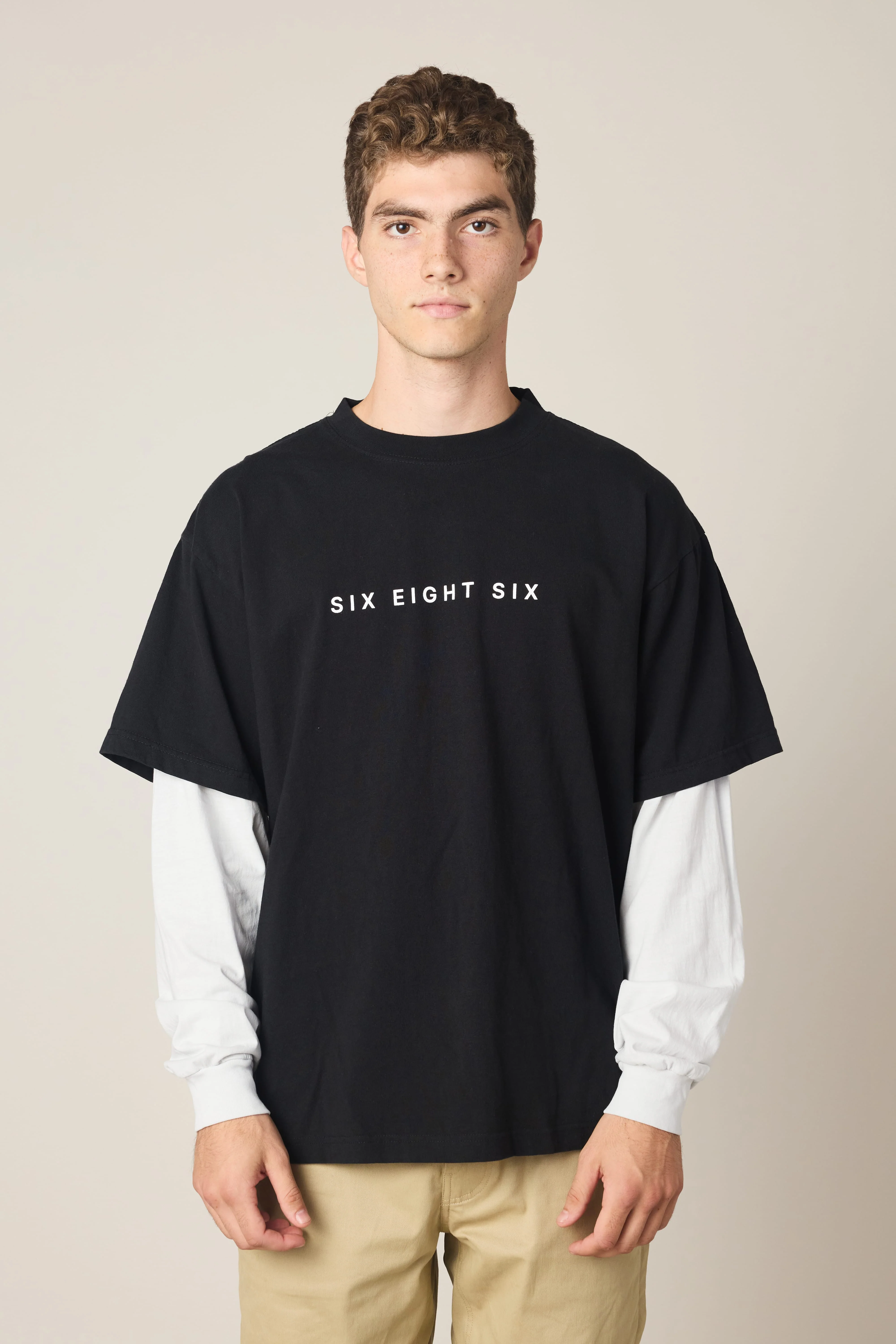 686 Wordmark Relaxed 2fer LS Tee - Image 3