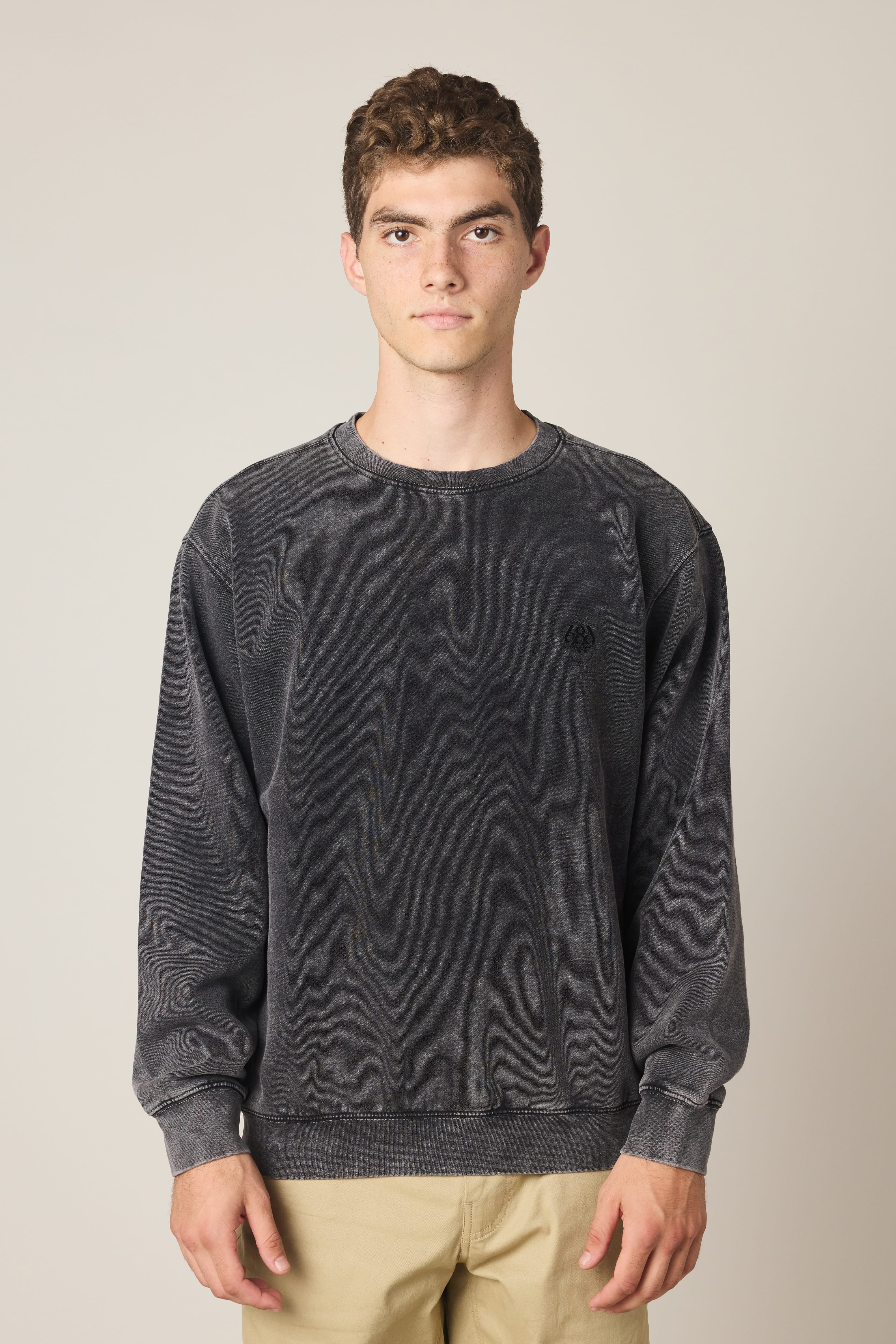686 Wreath Relaxed LS Crewneck - Image 3