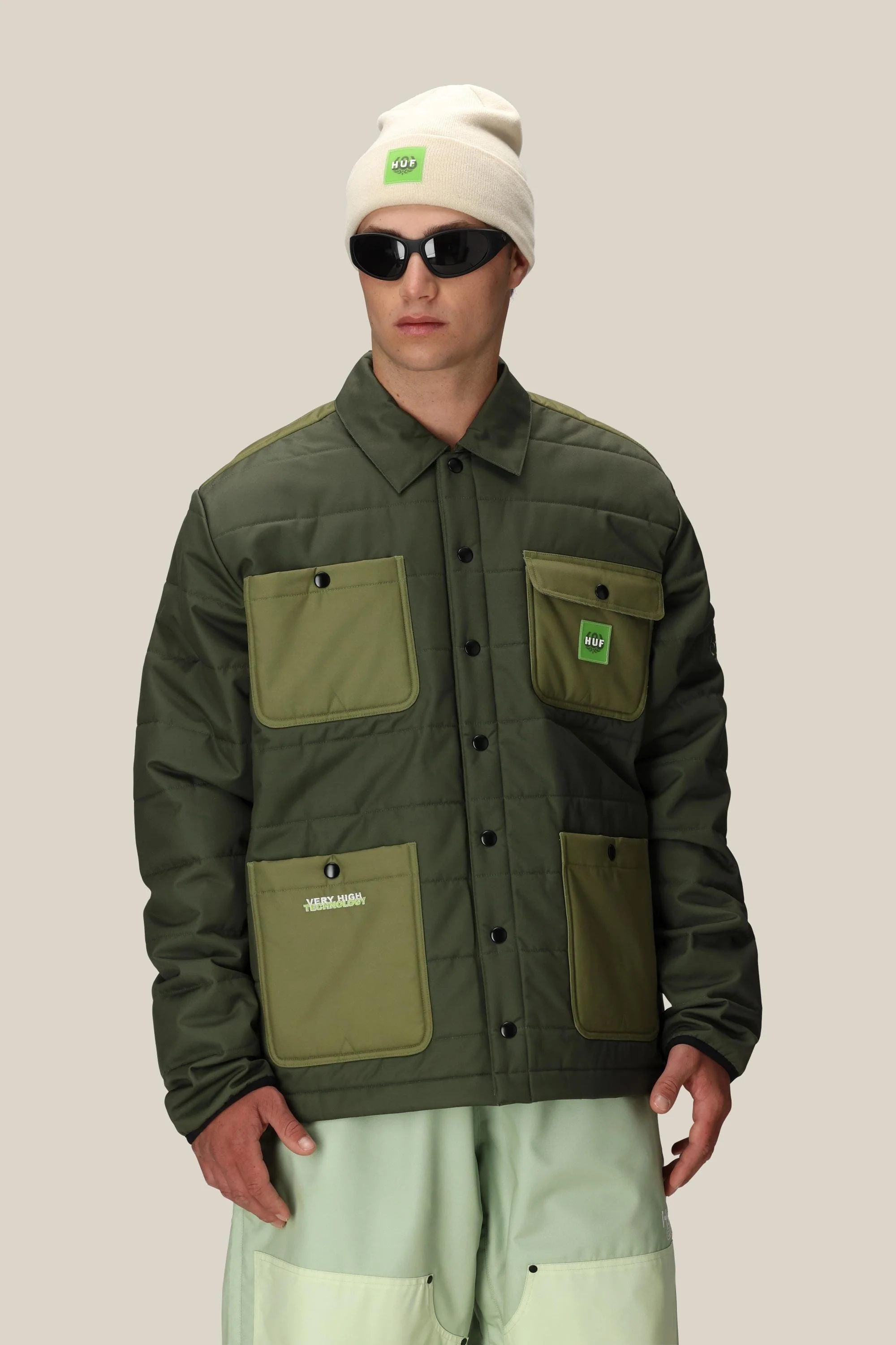 686 Men's HUF Puffer Insulated Jacket - Image 3