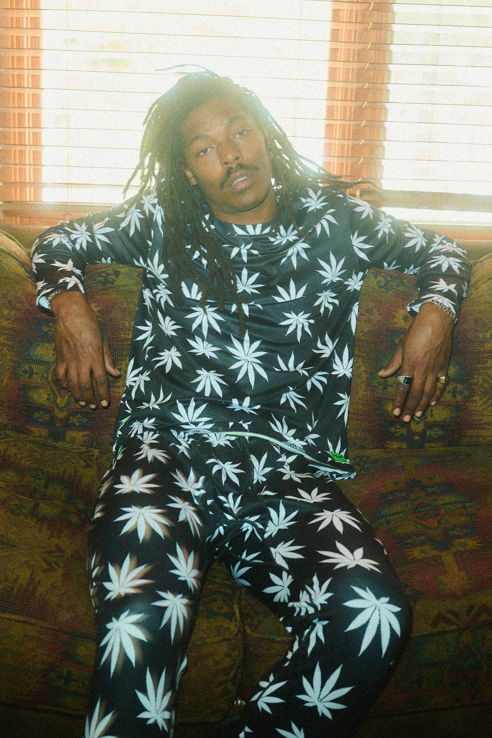 686 Men's HUF Plantlife Base Layer Bottom - Image 3