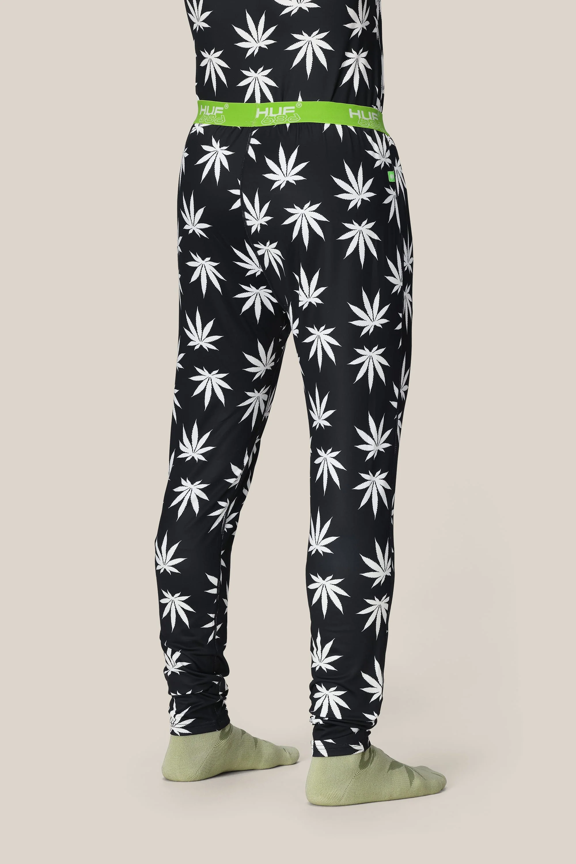 686 Men's HUF Plantlife Base Layer Bottom - Image 4