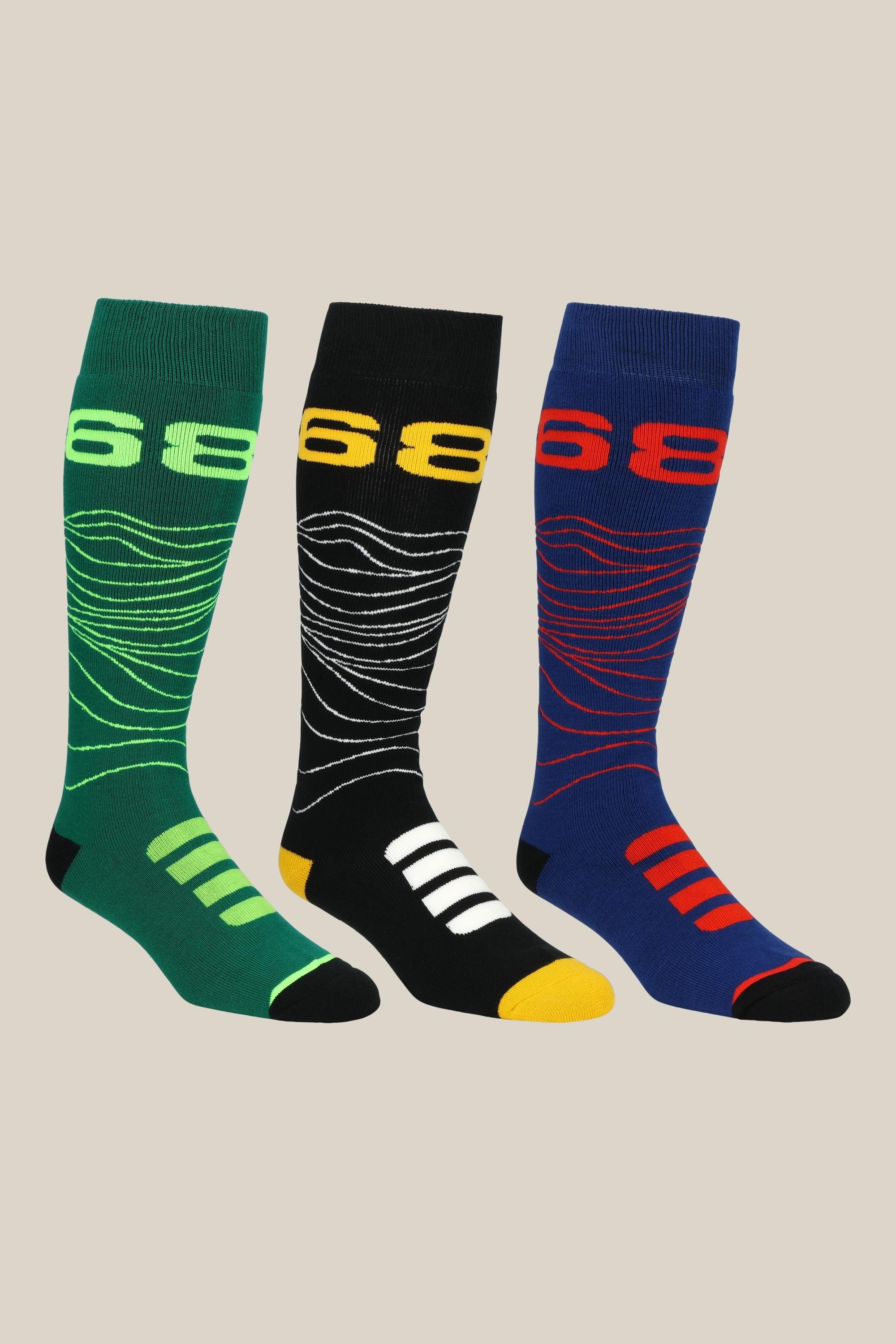 686 Men's Topo Socks - 3 Pack