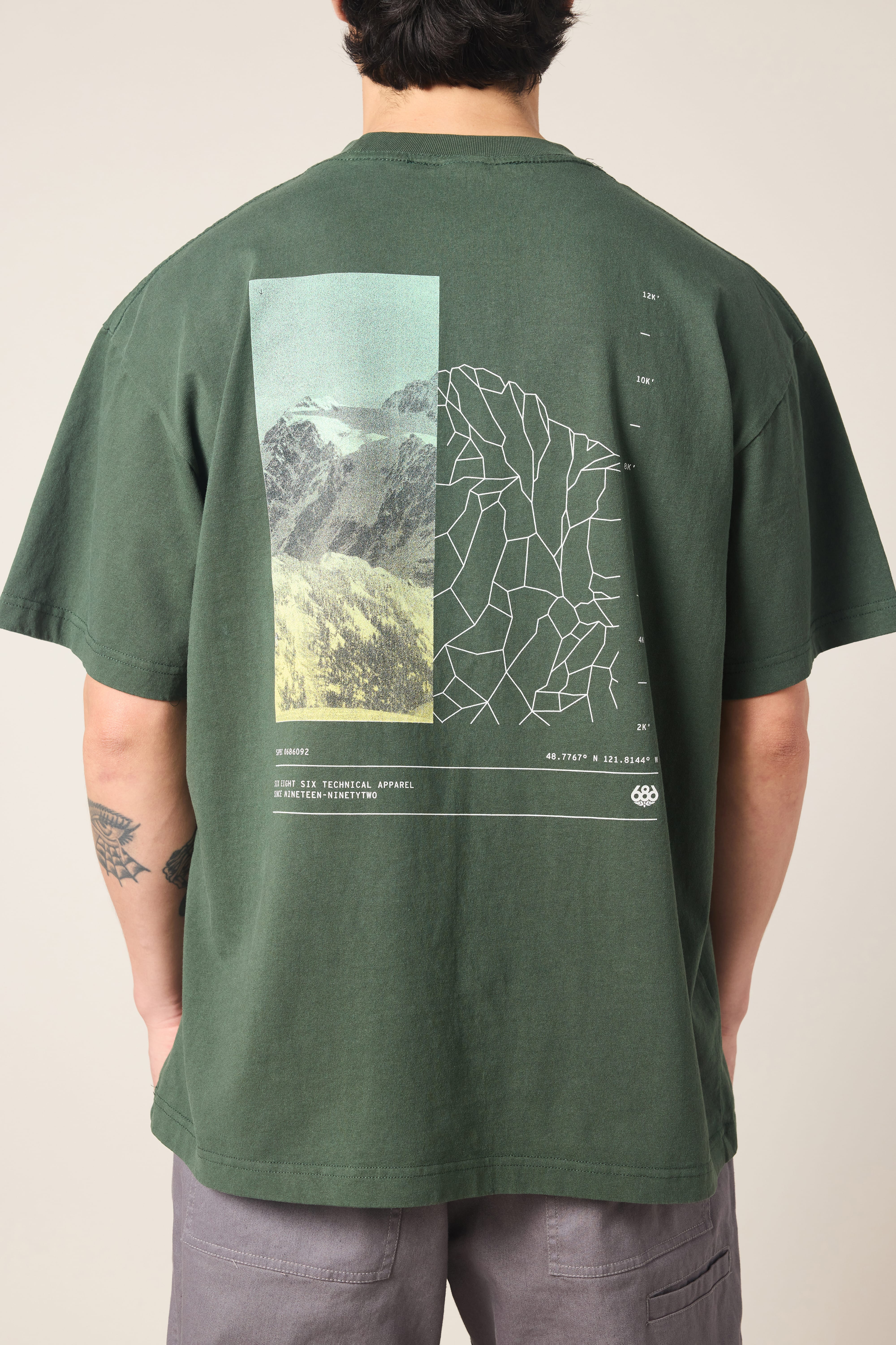 686 Peaks Relaxed SS Tee - Image 13