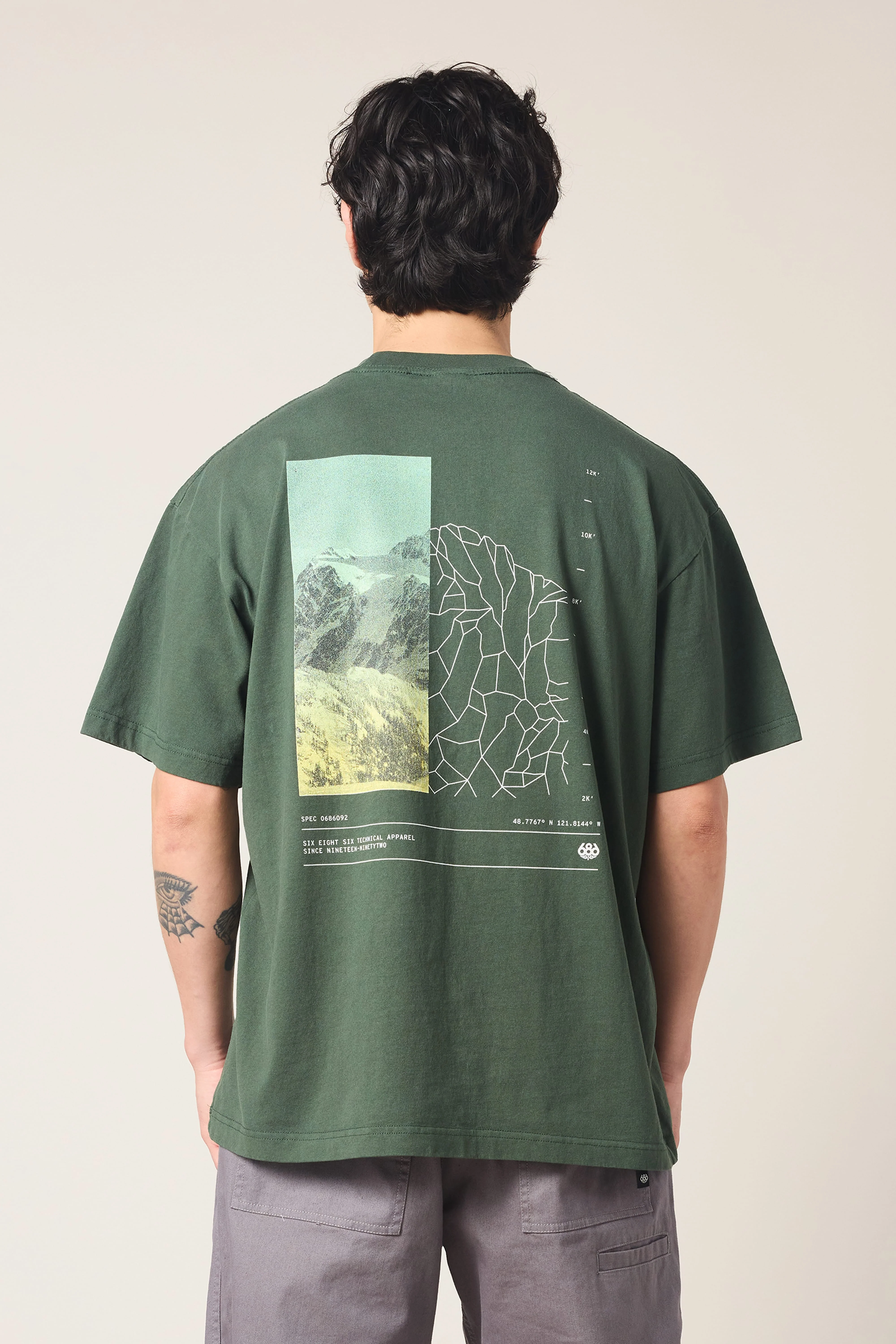 686 Peaks Relaxed SS Tee - Image 9