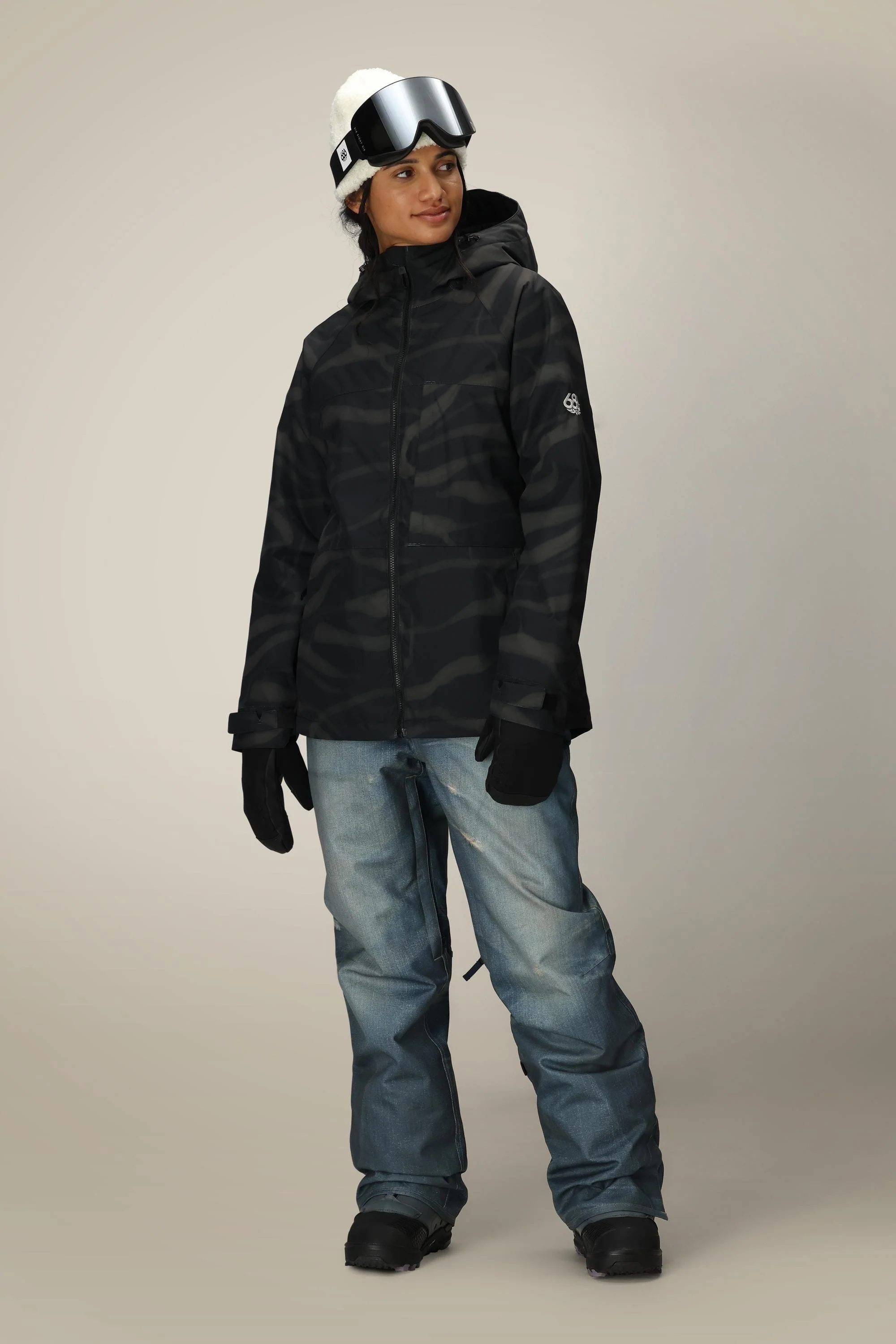 686 Women's Deconstructed™ Denim Insulated Pant - Image 2