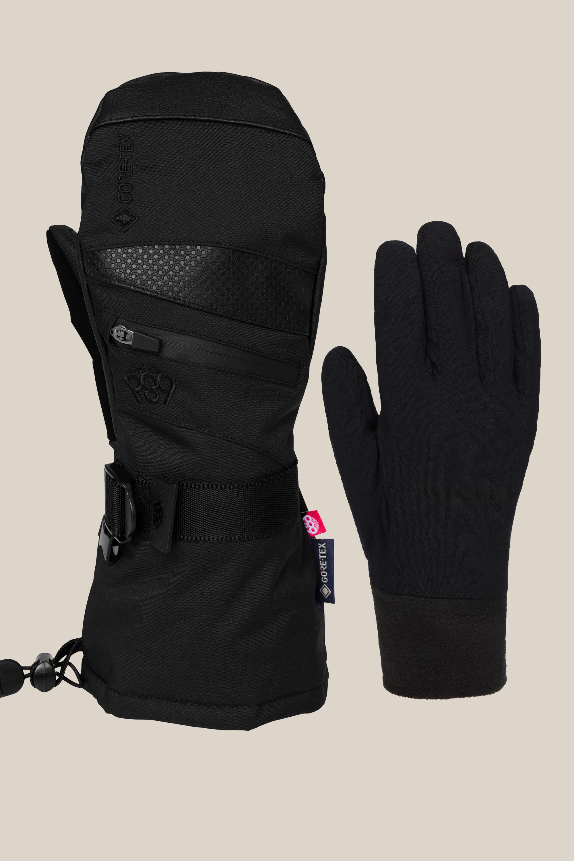 686 Women's GORE-TEX SMARTY® 3-In-1 Gauntlet Mitt - Image 3