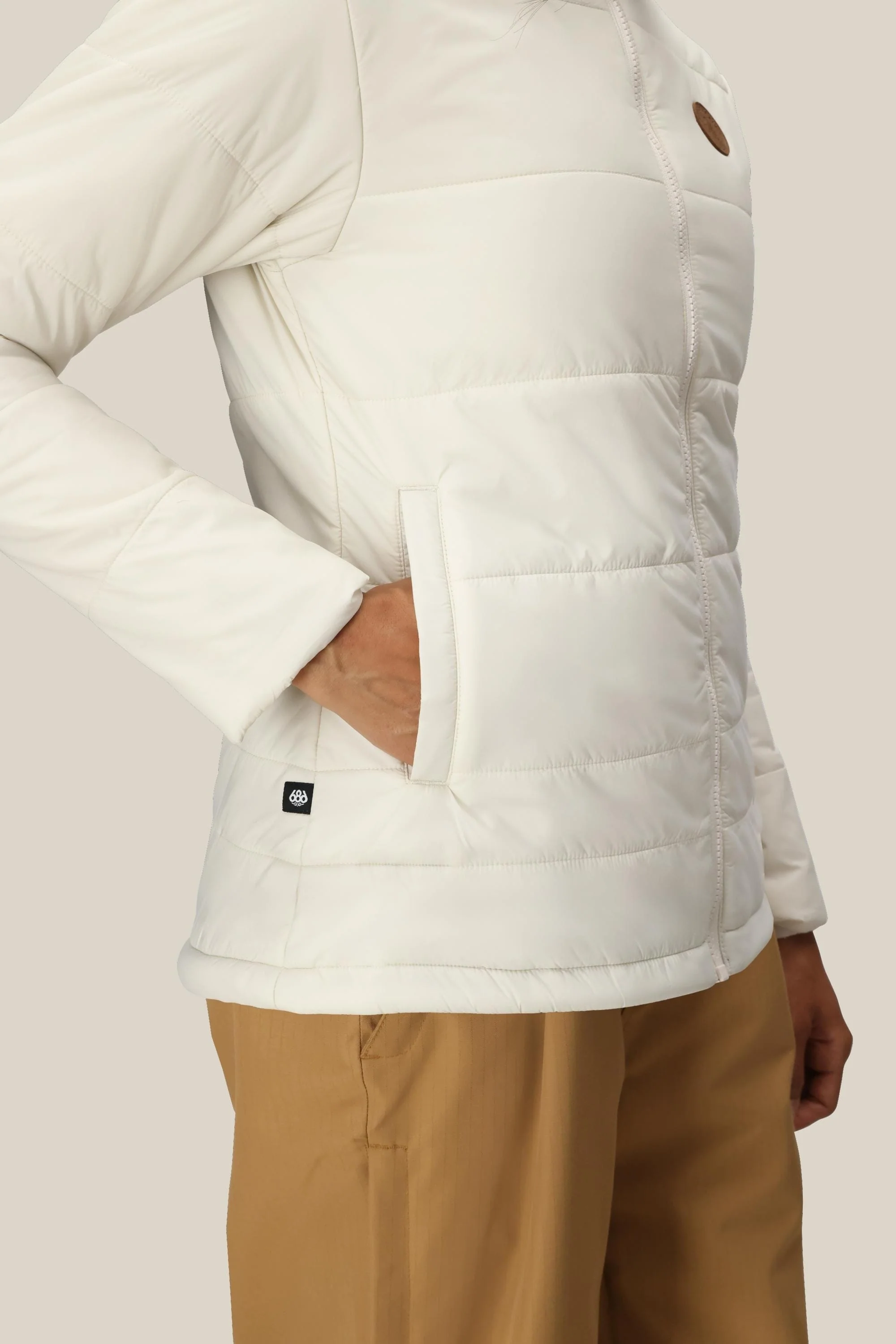 686 Women's Thermal Puff Insulated Jacket - Image 9